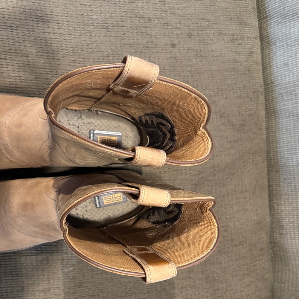 Ariat Men's Light Brown Western Boots - Picture 6 of 6